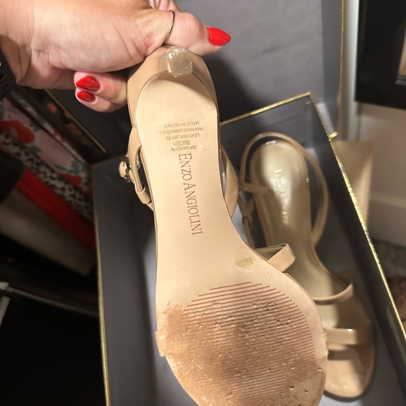 enzo angiolini nude sandals - Picture 4 of 5